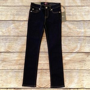 NWT 7 for all Mankind Skinny Leggings Jeans Girl’s Sz 8